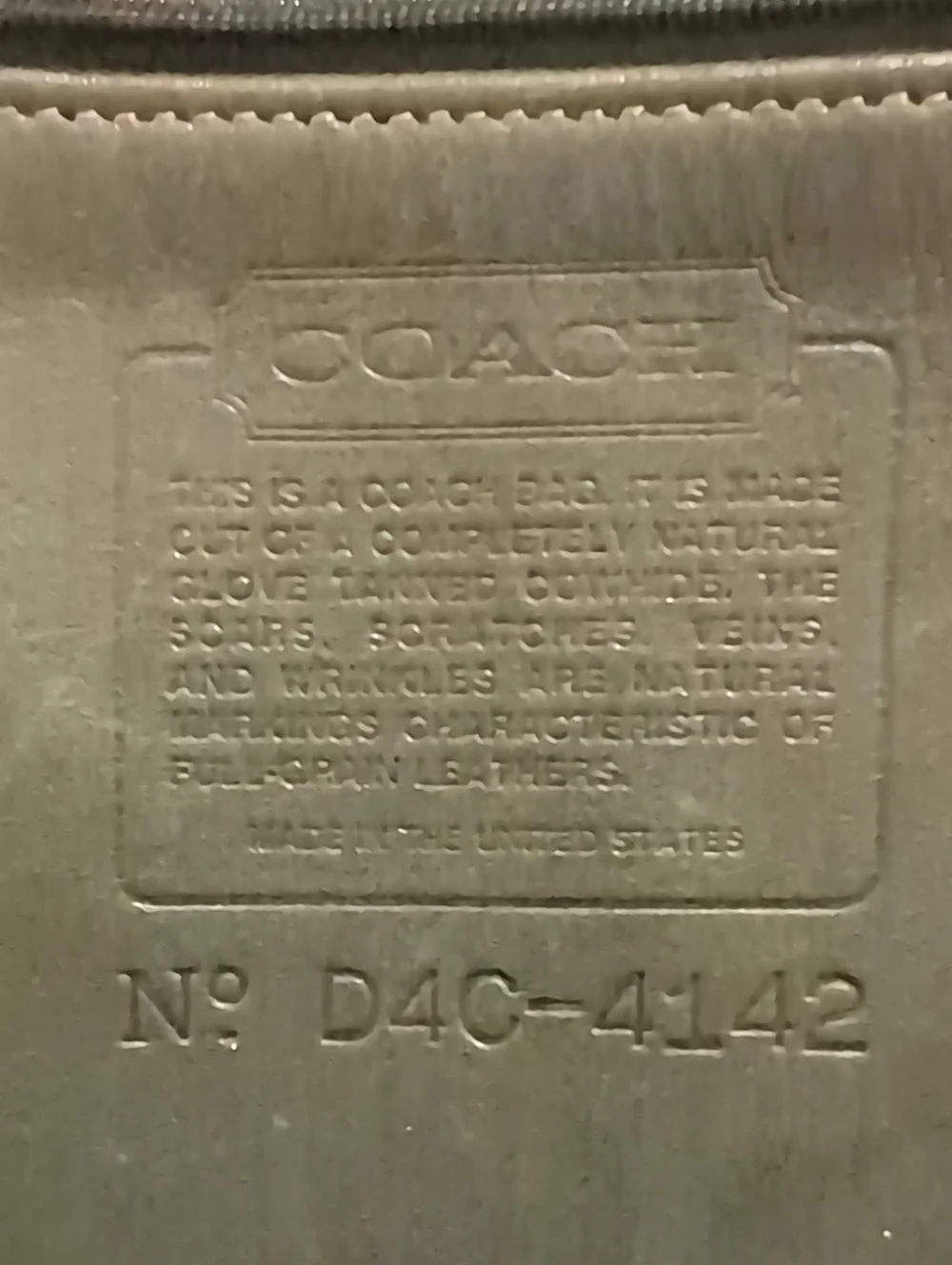 Coach rare collectable